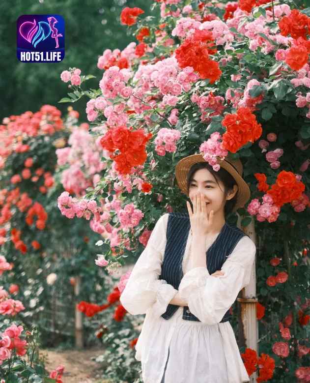 Fan Fan: Nữ Thần Xinh Đẹp Trên Hot51 - Bước Nhảy Vọt Trên App Live Show . Beauty girl Angel 3 - Hot51 Fan Fan-Hot51