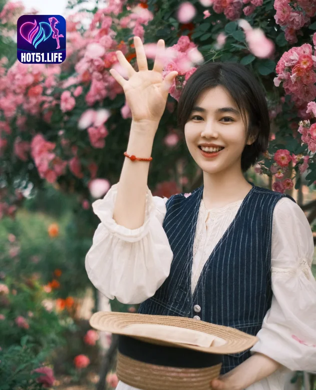 Fan Fan: Nữ Thần Xinh Đẹp Trên Hot51 - Bước Nhảy Vọt Trên App Live Show . Beauty girl Angel 1 - Hot51 Fan Fan-Hot51