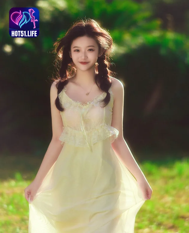 Xiao Mi Dou - Nữ Thần Xinh Đẹp Trên Hot51: Hành Trình Từ Ảo Mộng Đến Đỉnh Cao Danh Vọng . Beauty girl Angel 3 - Hot51 Xiao Mi Dou-Hot51